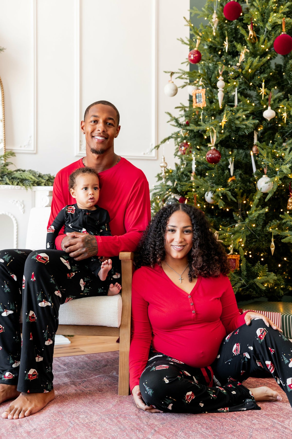 Kyte Baby Zippered Romper in Winter Wonderland