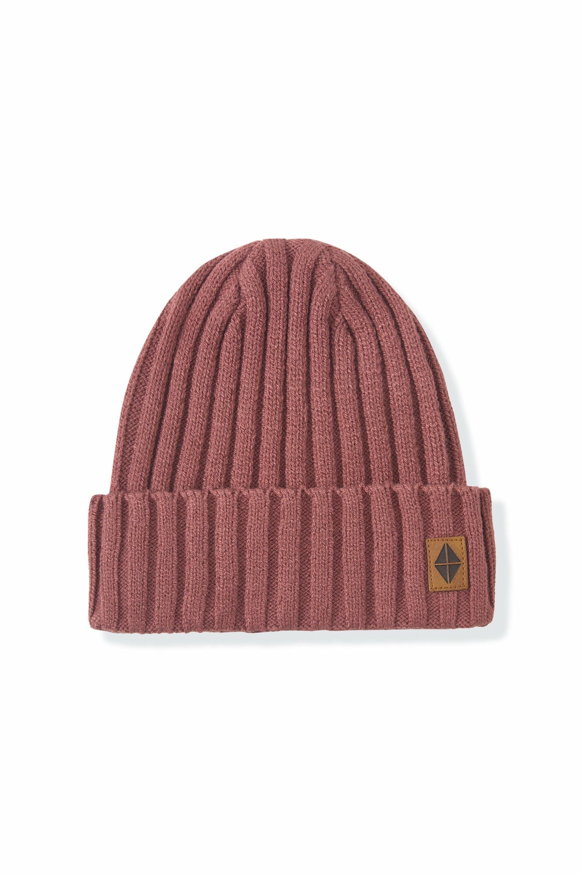 Kyte Baby Chunky Knit Ribbed Beanie in Ember