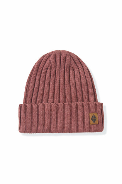 Kyte Baby Chunky Knit Ribbed Beanie in Ember