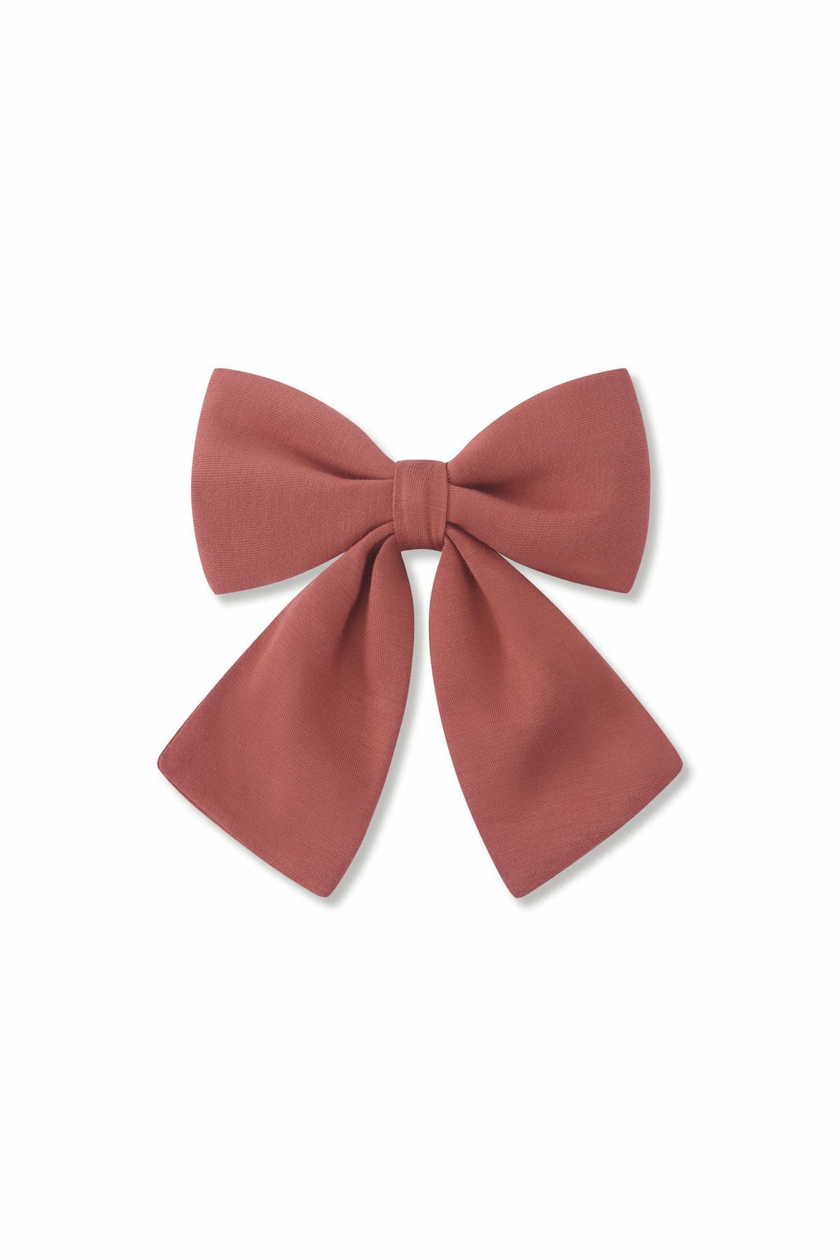 Kyte Baby Large Alligator Clip Bow in Ember