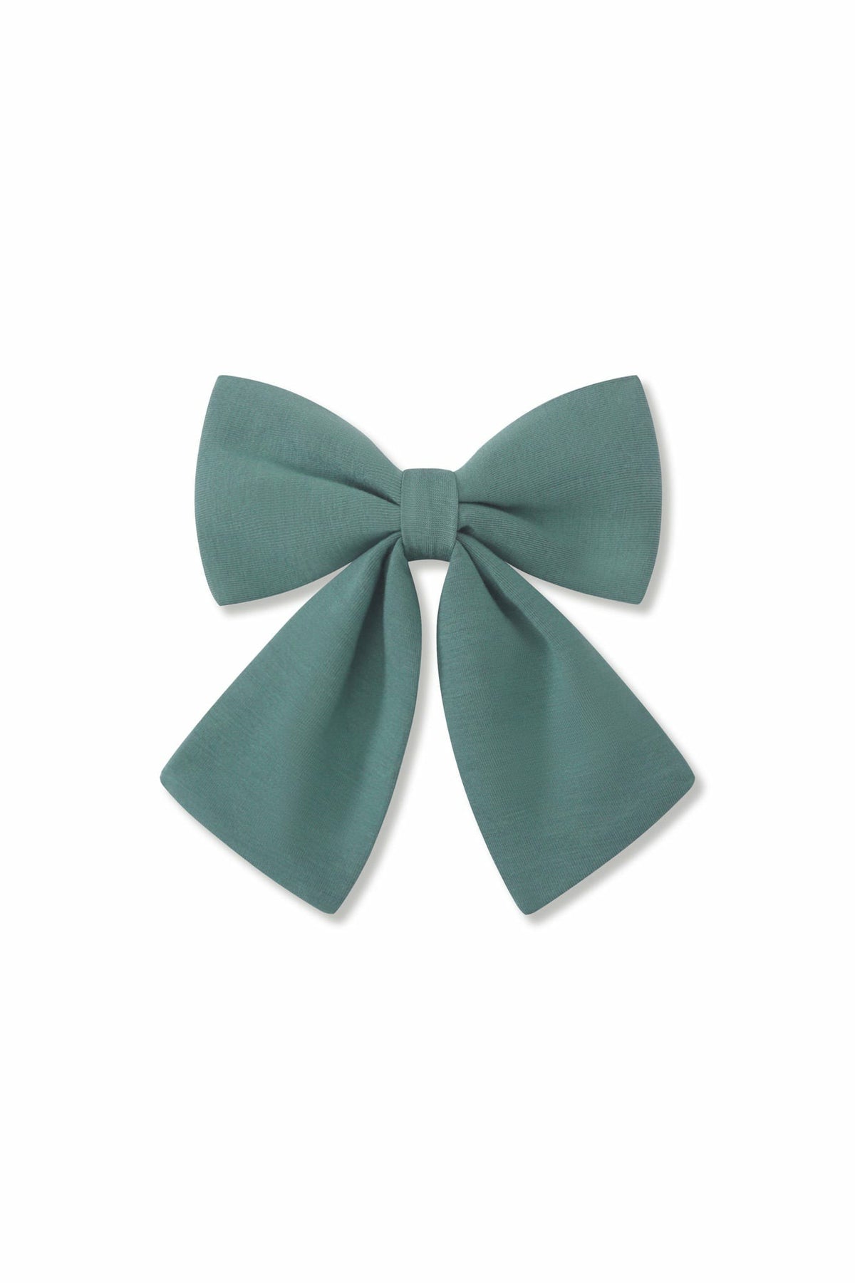Kyte Baby Large Alligator Clip Bow in Pine