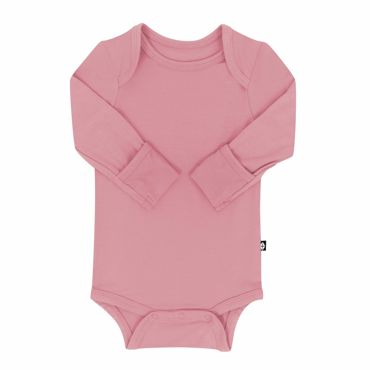 Kyte Baby Long Sleeve Bodysuit in Apple Blossom