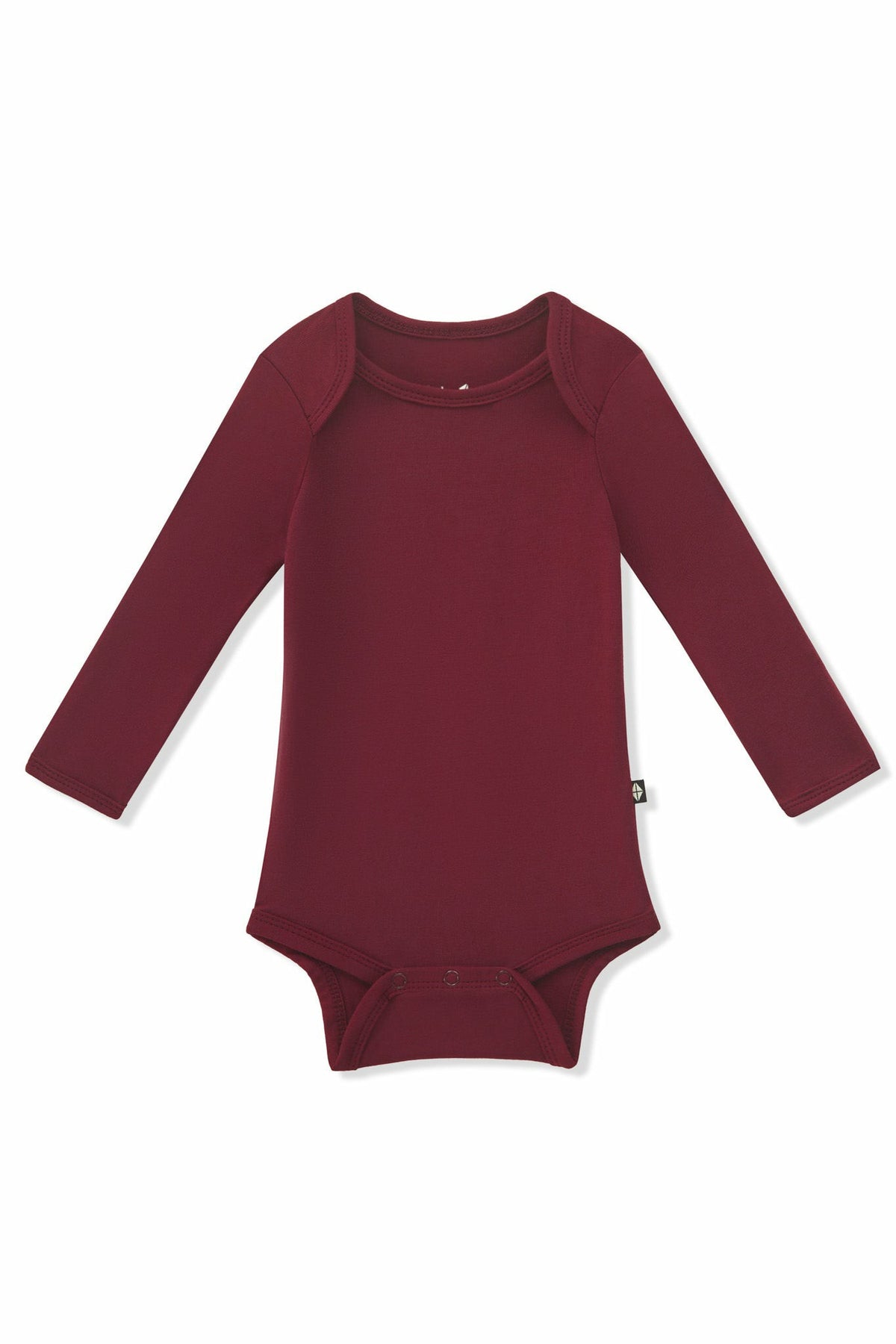 Kyte Baby Long Sleeve Bodysuit in Burgundy