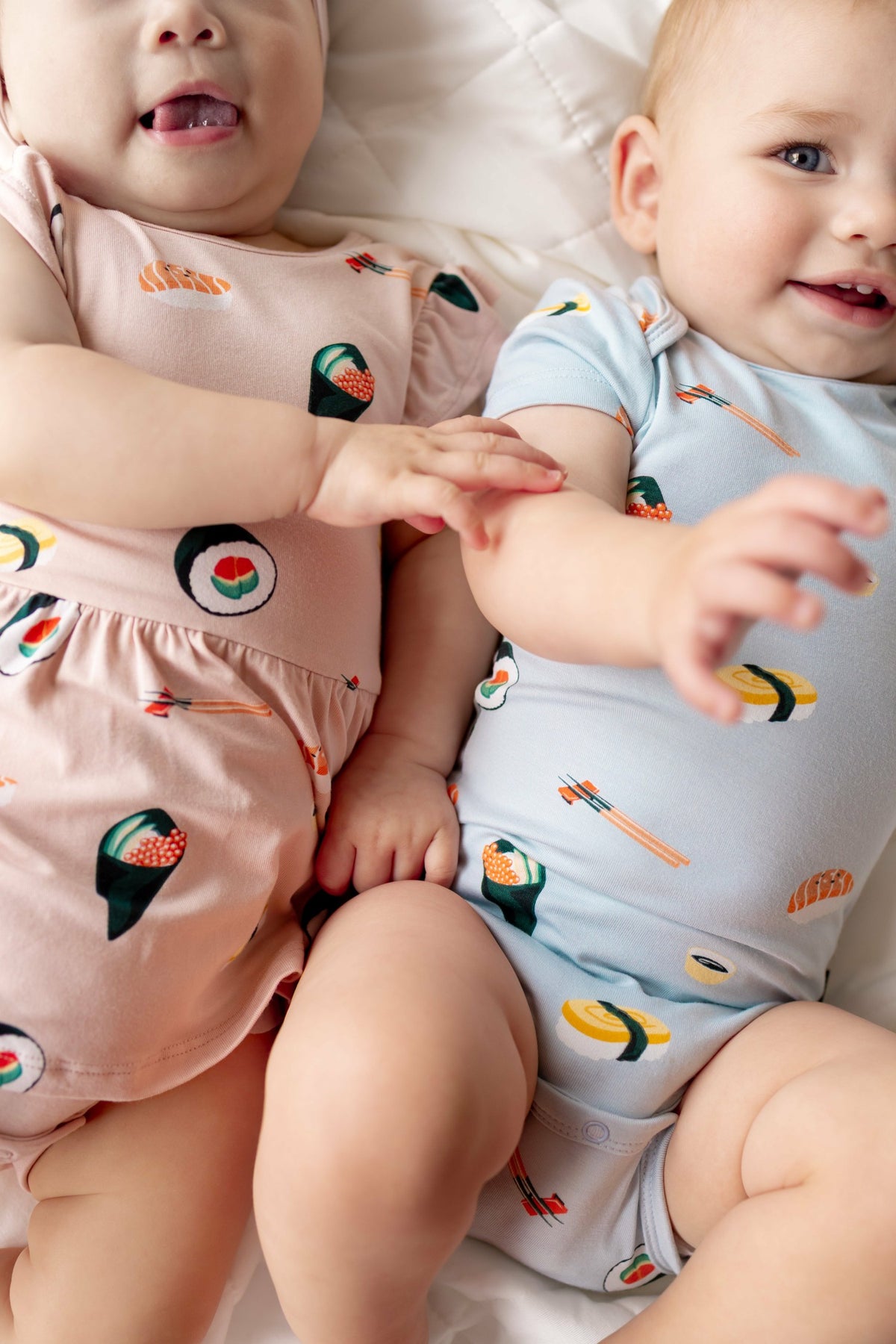 Kyte Baby Bodysuit in Ice Sushi