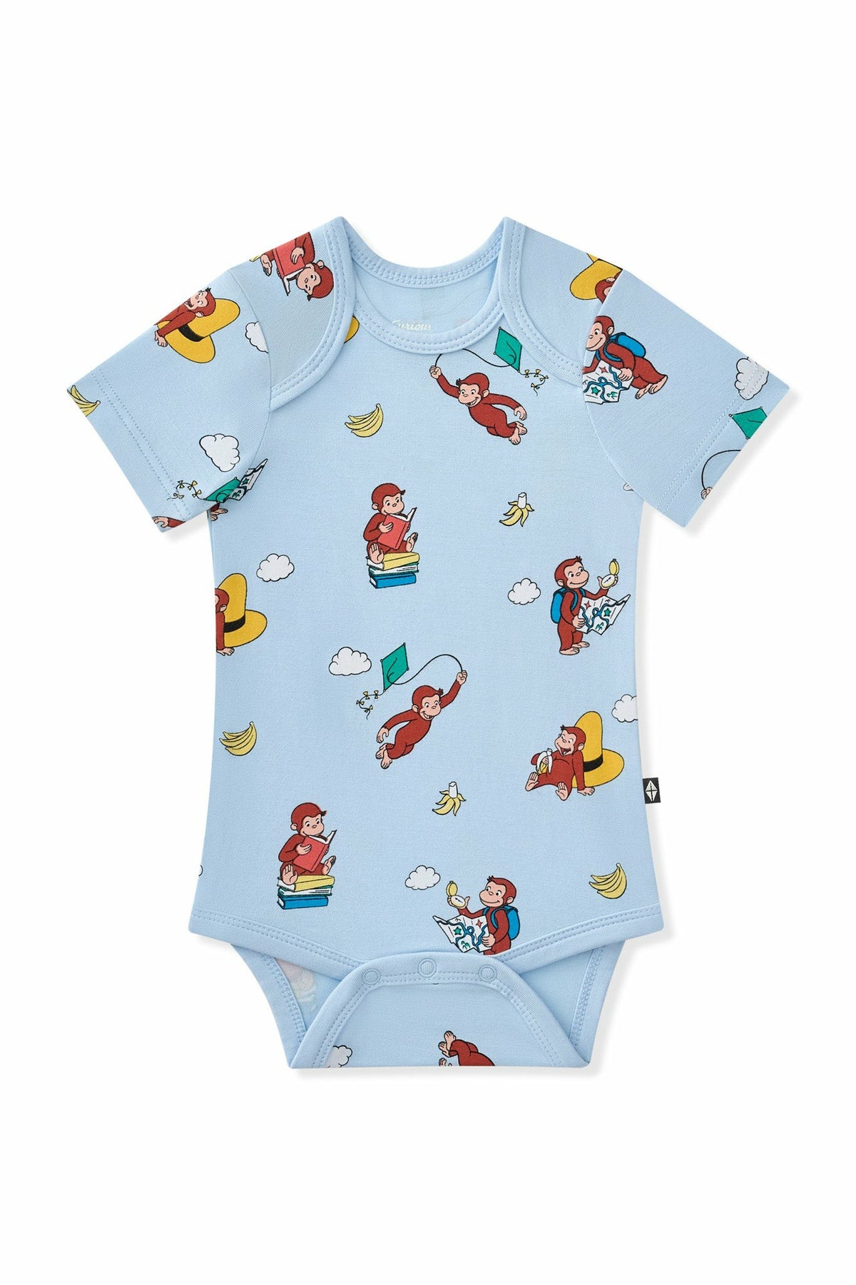 Kyte Baby Bodysuit in Curious George