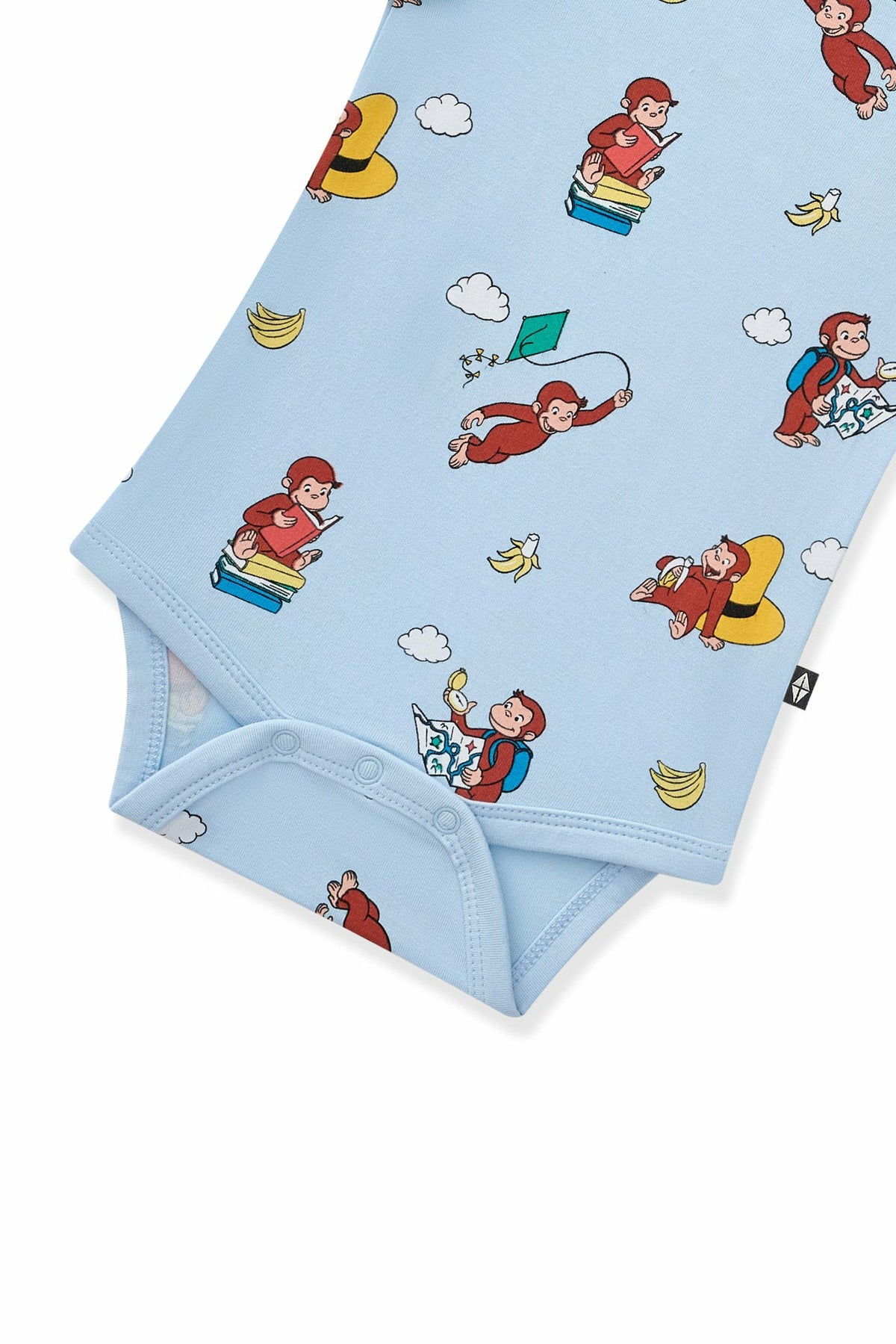 Kyte Baby Bodysuit in Curious George