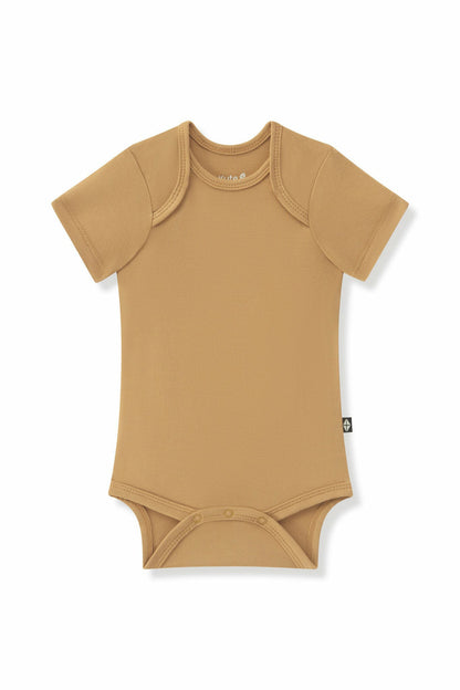 Kyte Baby Bodysuit in Ochre