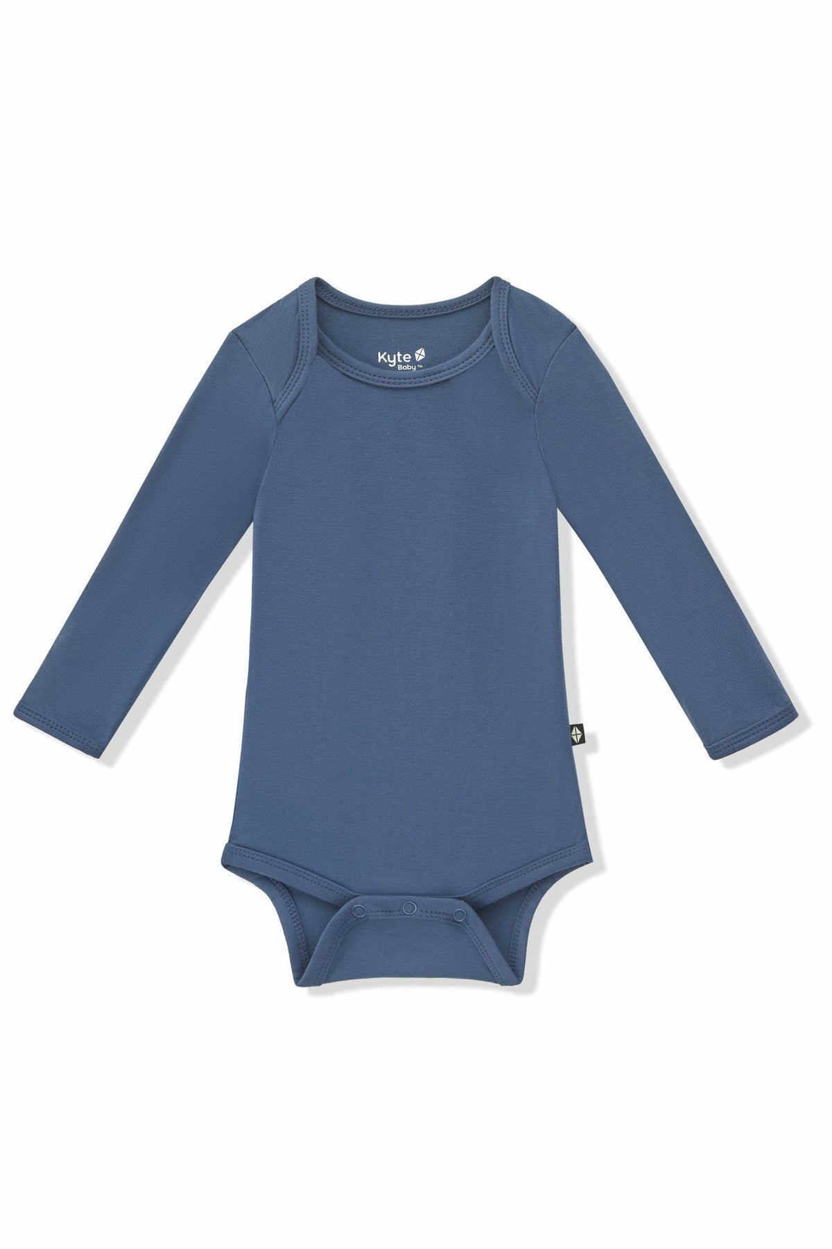 Kyte Baby Long Sleeve Bodysuit in Oxford