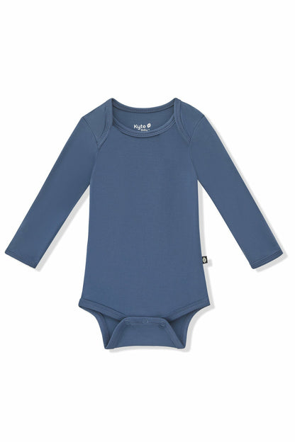 Kyte Baby Long Sleeve Bodysuit in Oxford