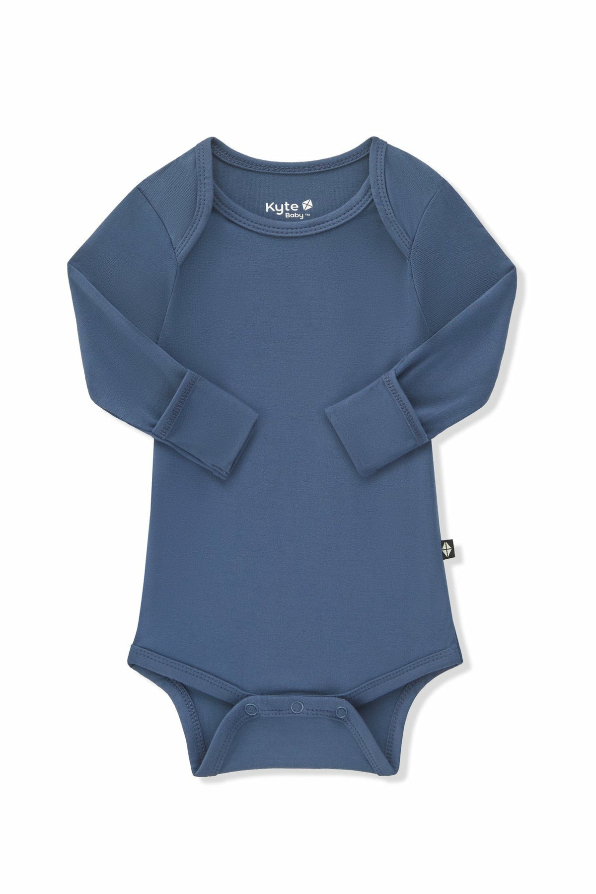 Kyte Baby Long Sleeve Bodysuit in Oxford