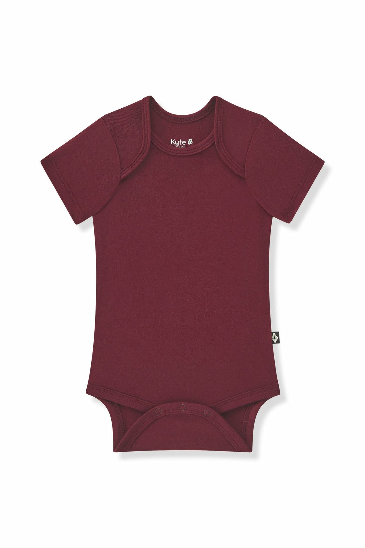 Kyte Baby Bodysuit in Burgundy