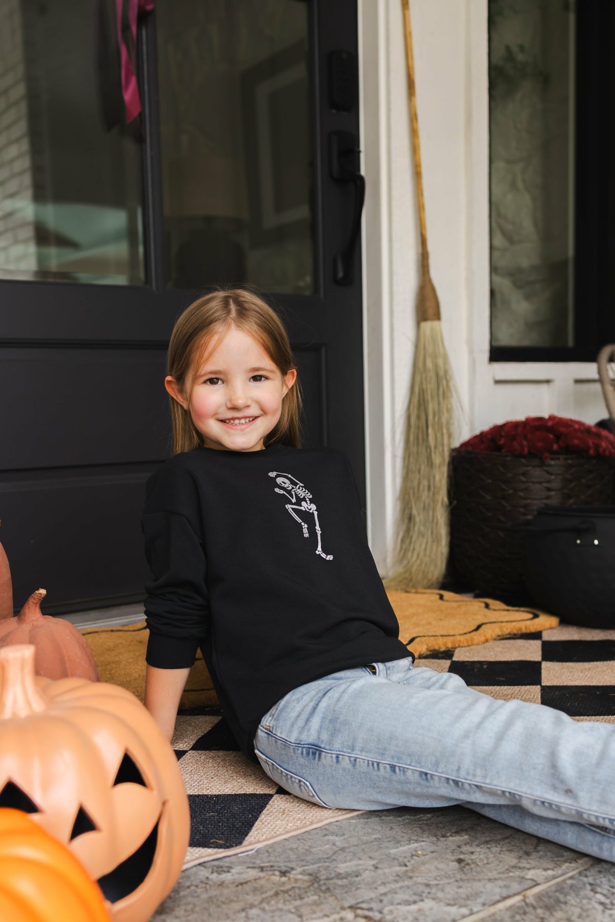 Kyte Baby Sweatshirt in Skeleton
