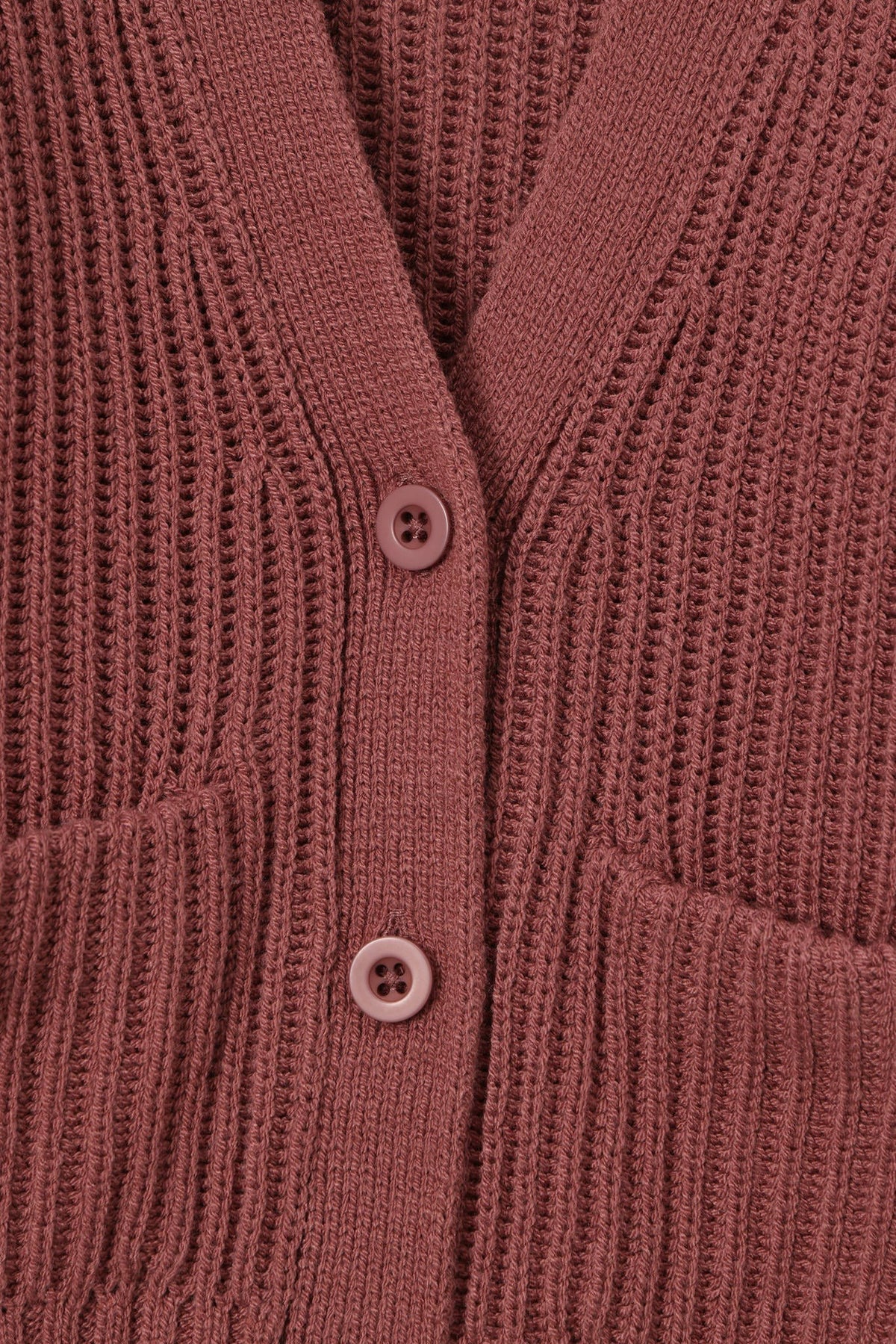 Kyte Baby Chunky Knit Oversized Cardigan in Ember