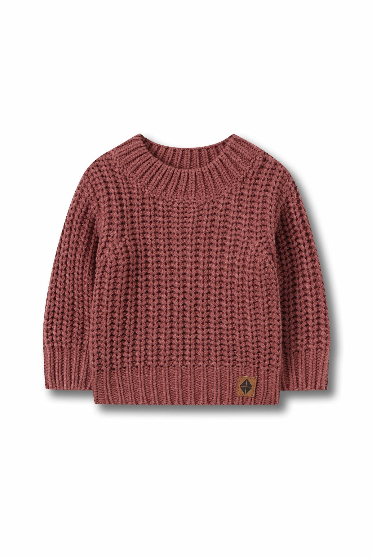 Kyte Baby Chunky Knit Sweater in Ember