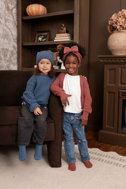 Kyte Baby Chunky Knit Sweater in Oxford