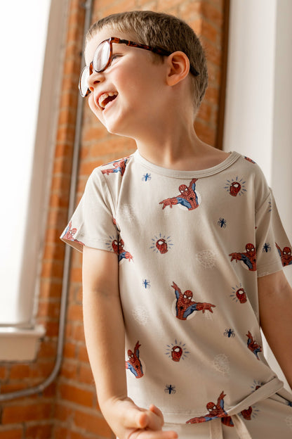 Kyte Baby Toddler Basic Tee in Spider-Man