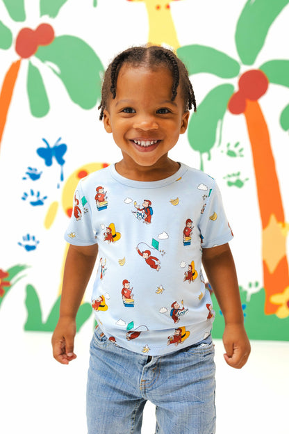 Kyte Baby Toddler Basic Tee in Curious George