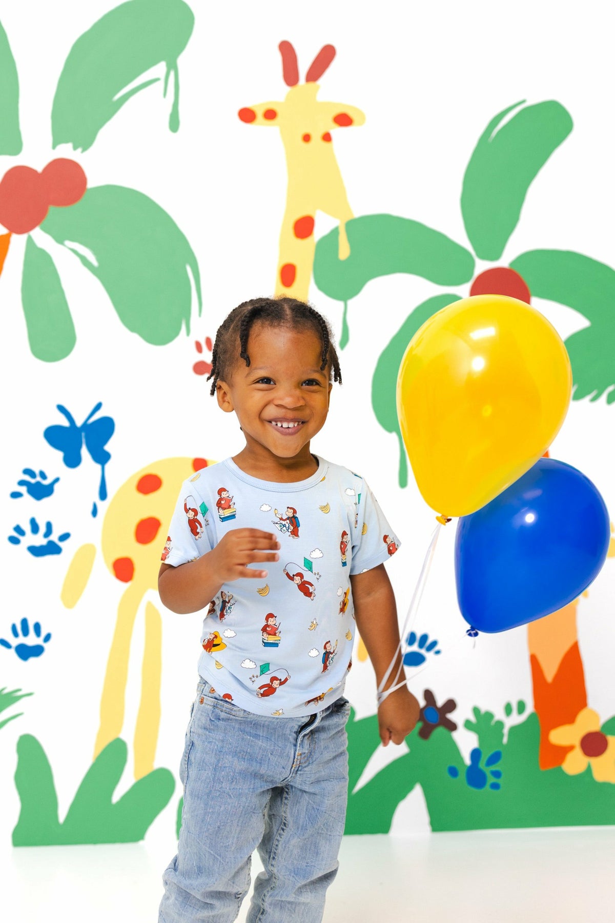 Kyte Baby Toddler Basic Tee in Curious George