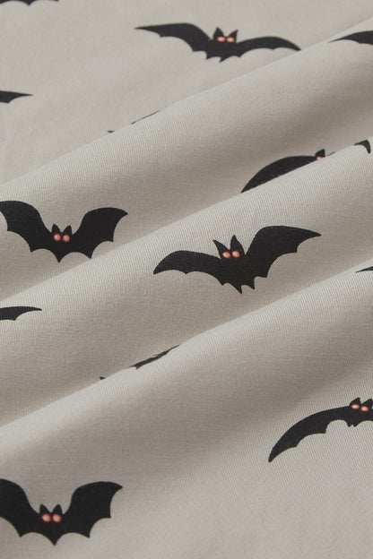 Kyte Baby Long Sleeve Toddler Crew Neck Tee in Bats