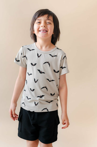 Kyte Baby Toddler Basic Tee in Bats