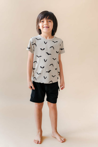 Kyte Baby Toddler Basic Tee in Bats