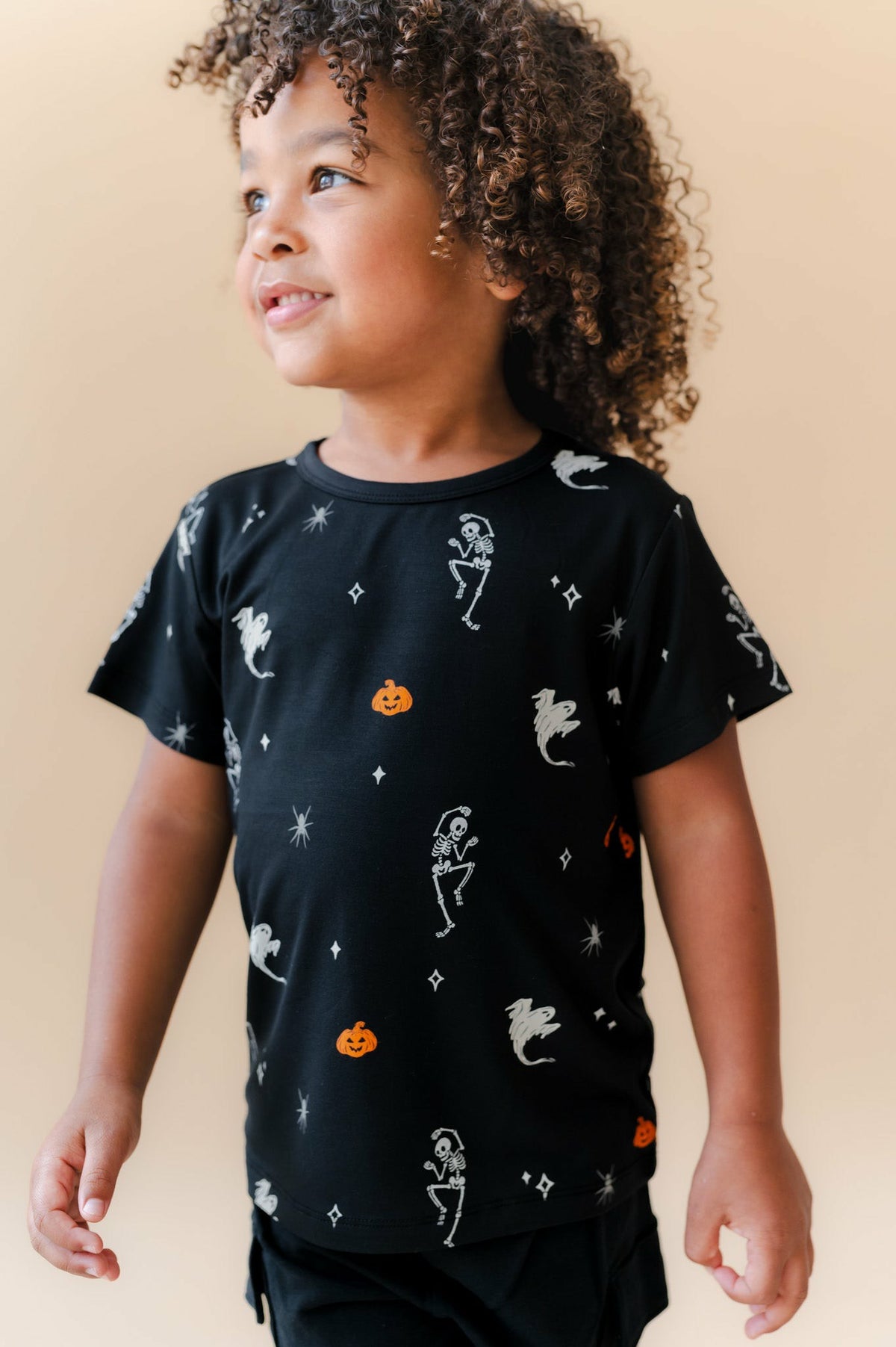Kyte Baby Toddler Basic Tee in Halloween Friends