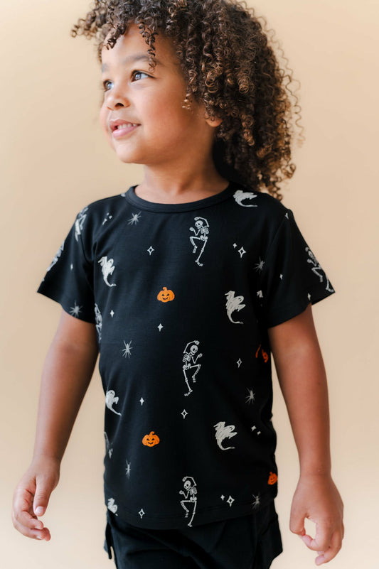 Kyte Baby Toddler Basic Tee in Halloween Friends