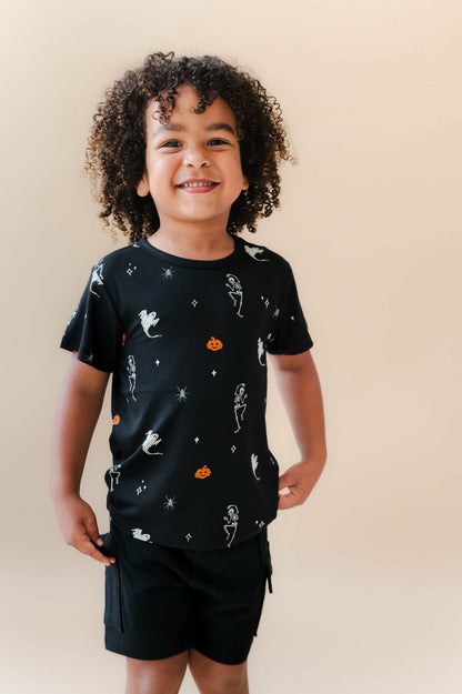 Kyte Baby Toddler Basic Tee in Halloween Friends