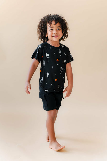 Kyte Baby Toddler Basic Tee in Halloween Friends