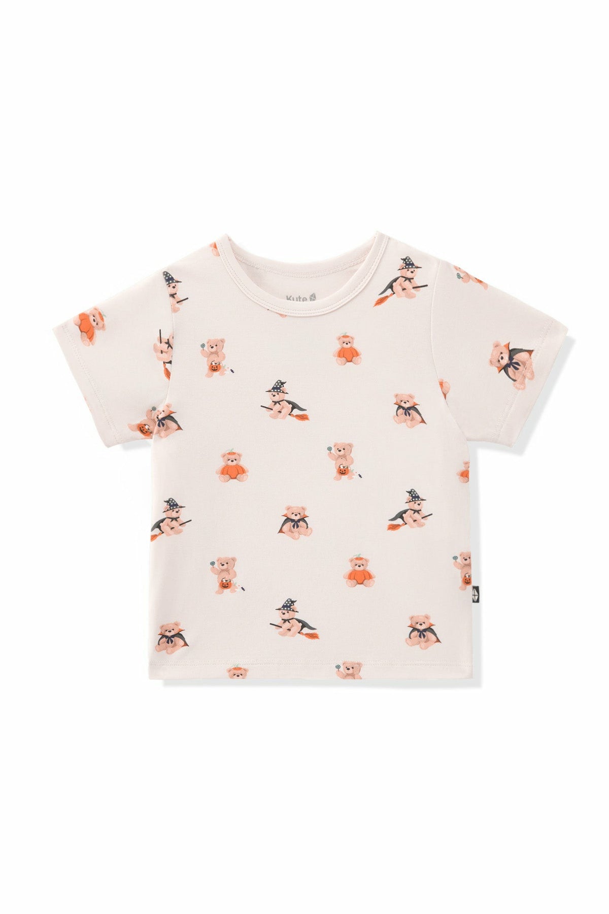 Kyte Baby Toddler Basic Tee in Halloween Teddy