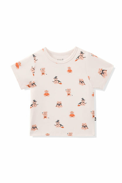 Kyte Baby Toddler Basic Tee in Halloween Teddy