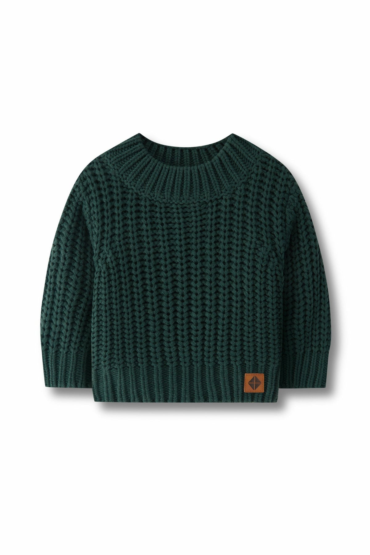 Kyte Baby Chunky Knit Sweater in Cypress