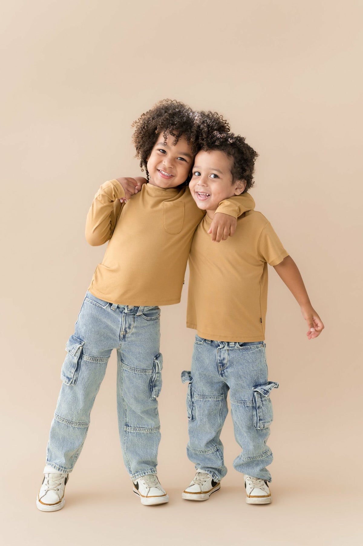 Kyte Baby Toddler Basic Tee in Ochre