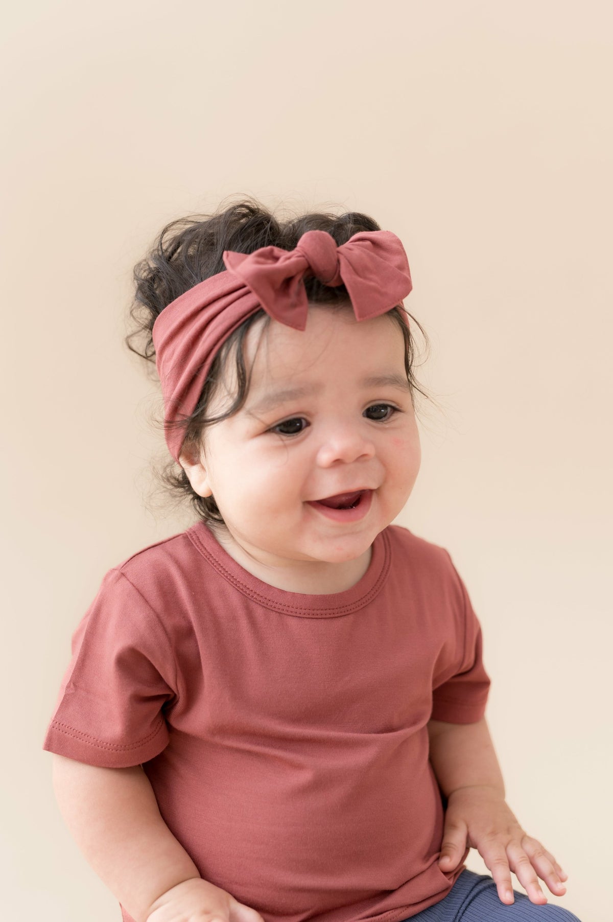 Kyte Baby Toddler Basic Tee in Ember