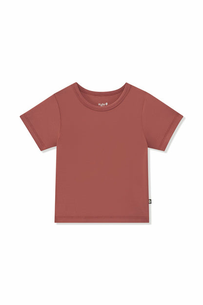 Kyte Baby Toddler Basic Tee in Ember