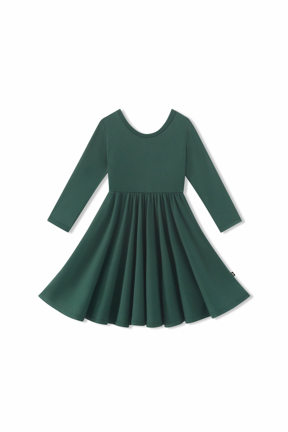 Kyte Baby Long Sleeve Twirl Dress in Cypress